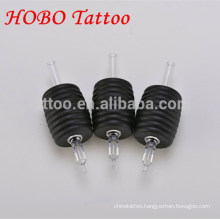 Professional 38mm Black Disposable Tattoo Grip with Clear Tips